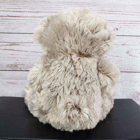 Inter American Gray Teddy Bear Holding Love Heart Plush - Picture 6 of 10